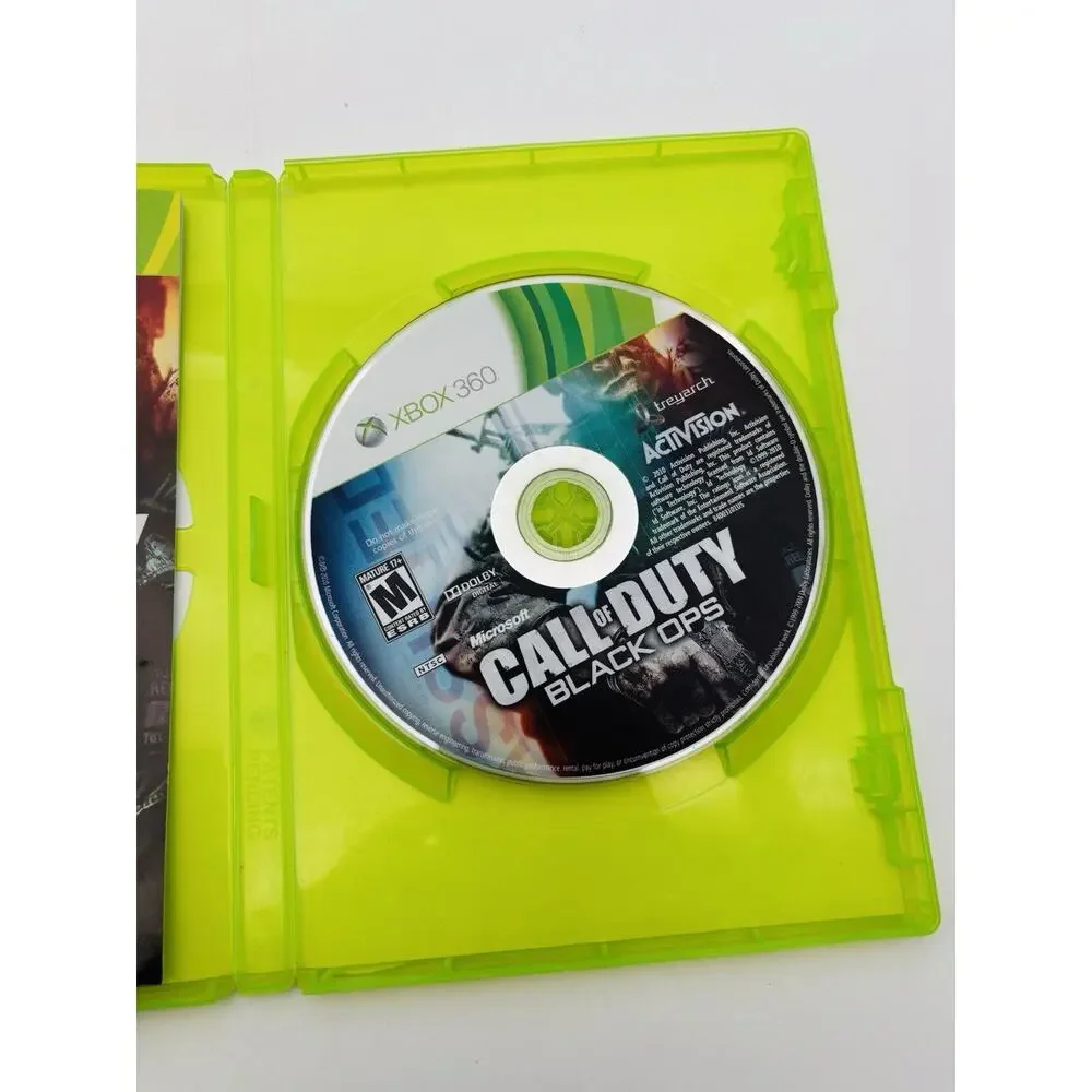 Call of Duty Black Ops Xbox 360 Complete CIB Tested Works VG Condition